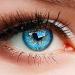 ELFENWALD colored contact lenses INTENSE highly opaque natural look (Azure Blue/Light Blue) Azure Blue / Light Blue