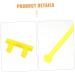 Ibasenice 30 Sets Slip End Parts | Bright Yellow Arm Frame Spare Socks | Fluorescent Children's Glasses Bracket | Fun Plastic Toy Anti-Covers - Buy Online on GoSupps.com
