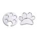 Beavorty 2 pi ces Palette Manucure Argent pour M lange Couleurs Ongles Plateau Doux et L ger Support Cr ation Nail Art et Pr sentation D corative pour Femme et Salon