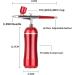 Handheld Paint Sprayer Cordless Airbrush Kit High PSI Compressor Large Air Flow Dual Action Spray Gun for Art Model Body Paint Artist Makeup Nail - Buy Online on GoSupps.com