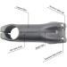 RXL SL MTB Carbon Stem 31.8mm 6 Degree 70mm/80mm Racing Bike Handlebar Stem - A-Black UD Matte | Mountain Bike Stem - Buy Online on GoSupps.com
