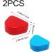 Buy Taoranju 2-Piece Orthodontic Retainer Cases - Ventilated Dental Storage Boxes in Red & Blue for Mouth Protection - Buy Online on GoSupps.com