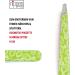 Nippes KOSMOS cosmetic tweezers green | curved tip | stainless steel | colourful lacquer | 9 cm long | fine tweezers | tear off eyebrow tweezers - Buy Online on GoSupps.com
