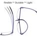 DOOViC Blue Light Filter Computer Reading Glasses for Unisex TR259-C | 9 Colors | Matt Blue 1.25x - Shop Now! - Buy Online on GoSupps.com