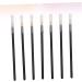 Mipcase 50pcs Disposable Eyeliner Brush Thin Eyeliner Brush Women Eyeliner Brush Miss Auxiliary With Hat - Buy Online on GoSupps.com