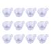 Healifty 100Pcs Urine Cups Plastic Urine Collection Cups 40ml Disposable Urine Specimen Cups Holder for Pregnancy Ovulation Test