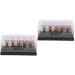 Healeved 2 Boxes 12 Shadow Box Matte Accessories for Plastic 1 count (Pack of 1) As Shownx2pcs