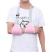 FRCOLOR Breathable Arm Sling for Shoulder Immobilization - Adjustable Support for Kids & Adults - Pink Shoulder Sling - Buy Online on GoSupps.com