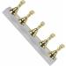 False Nail Display Stand Holder Set Nail Art Magnetic Practice Holder Exquisite Alloy Material Gold Showing Shelf - Buy Online on GoSupps.com