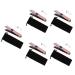 OHPHCALL 5pcs Curling Iron Portable Hair Straightener Cordless Tools Travel Hair Straightener Mini Golden Abs 21X4X3.5CMx5pcs Rose Goldx5pcs