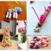 3300pc 1cm Assorted Pompoms Multicolor - Arts & Crafts Fuzzy Pom Poms Balls - Buy Online on GoSupps.com