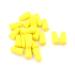 10Pairs 20Pcs Comfort Earplugs Noise Reduction Foam Soft Ear Plugs Noise Reduction Earplugs Protective for Sleep(Yellow)
