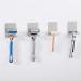 Advancethy razor holder for shower wall suspension self-adhesive hooks shower cell phone holder stainless steel razor hook stand bathroom at home kitchen organizer 4 packs 4 pieces