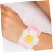 2 Paires Bracelets de lastiques Peluche Motif de Fleurs de Manchons Absorbants pour Accessoire Pratique pour Filles - Buy Online on GoSupps.com