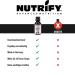Nutrify Cherry Flavor Drops 30ml | Zero Calorie Sugar-Free Vegan Aroma Enhancer for Food & Drinks - Buy Online on GoSupps.com