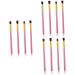 Hemoton 12 Pcs Eye Make-up Brush Kit Highlighter Brushes Eye Cosmetic Brushes Foundation Makeup Brush mediumx3pcs Pink+goldx3pcs - Buy Online on GoSupps.com