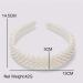 Pearl Headbands for Women - Elegant White Bridal Hairband for Wedding - Buy Online on GoSupps.com