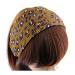 axy Wide Headband - Vintage Leo Look | Beautiful Hair Accessories for Women | HR30b - Buy Online on GoSupps.com