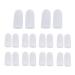 Toes Protector 10 Pairs Silicone Prevent Friction Different Size Toes Protective Guards Toe Cushions for Pain Relief Toe Sleeves Cushions for Women Men Toe