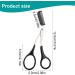 UCUNJIA 4 Pieces Eyebrow Scissors with Comb Professional Precision Eyebrow Trimmer Scissors Eyebrow Trimmer Scissors with Comb and Anti-Slip - Buy Online on GoSupps.com