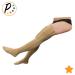 Closed Toe Thigh High 15-20 mmHg Compression Stockings with YKK Zipper - Nude (Size 3) - International Shipping Available - Buy Online on GoSupps.com