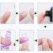 5PCS Polygel Nail Clips - Transparent Nail Clamps for Quick Building Gel - Nail Tips Clip for Nail Art - Purple - Buy Online on GoSupps.com