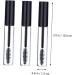 PLAFOPE 6pcs Eyelash Solution Bottle Portable Bottle Mascara Vials Bottle Empty Mascara Tube Plastic - Buy Online on GoSupps.com