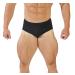 Jed North Men's Classic Bodybuilding Contest Physique Posing Trunks Competition Suit Shorts S Midnight Black