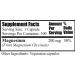 Daily's Magnesium Glycinate - 100 Vegetarian Capsules, Gluten Free, Soy Free, Vegan | No Excipients | Premium Quality - Buy Online on GoSupps.com