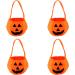 Toyvian Treat Bags 4pcs Pumpkin Kids Candy Holder Halloween Party Favors Bags Pumpkin Candy Bucket Pumpkin Kids Goodie Bag Halloween Bucket Decoration Make up Tote Bag Child Candy Bags - Buy Online on GoSupps.com