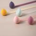 Make-Up Sponge Set - 4 Latex-Free Beauty Blenders in Morandi Purple | Dual Makeup Sponges with Holder for Flawless Foundation Application - Buy Online on GoSupps.com
