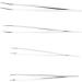 Ocitan Stainless Steel Eyelash Tweezers Set | High-Precision Makeup Tool for False Eyelashes | Includes Box | Perfect for Salons & Home Use - Buy Online on GoSupps.com
