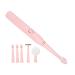 Electric toothbrushes IPX7 level waterproof 6 species modi deep clean electrical toothbrush multifunctional facial cleaning brush (pink)