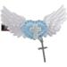LAMDNL Girls Angel Wing Hair Clip Cute Bowknot/Heart s Hairpin Modern Hairs Barrette for All Ages Eye Catching Headwear - Buy Online on GoSupps.com