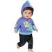 Baby Born Boy Outfit 43 cm for Toddlers 3+ - Easy for Small Hands - Includes Hoodie, Trousers & Hangers - Buy Online on GoSupps.com