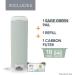 Diaper Genie Platinum Diaper Pail Sage Green - Made in Durable Stainless Steel and Includes 1 Easy Roll Refill with 18 bags - Buy Online on GoSupps.com