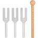 Tuning Fork 440Hz Tuning Fork Non-Deformation Music Tuning Accessories 3Pcs with 2Pcs Storage Bag for Teaching for Physics Experiments - Buy Online on GoSupps.com