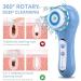 Palwin IPX7 Waterproof Facial Cleansing Brush with Red/Blue Light | 5 Brush Heads, 3 Speed Modes | Exfoliating & Deep Cleansing | USB Rechargeable - Buy Online on GoSupps.com