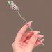 Lurrose Hair Stick Dragon Hair Pin Chinese Women Hair Chopstick Vintage Hair Stying Pin for Hair Diy Accessory (Silver) - Buy Online on GoSupps.com