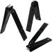 Glamne 10-in-1 Manicure Set | Professional Stainless Steel Nail Clippers & Care Tools | Travel-Friendly Leather Case | Yellow - Buy Online on GoSupps.com