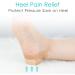 Silicone Heel Foam Bandages - Waterproof Absorbent Dressing for Ulcers & Cracked Heels (Pack of 2) - 5x8 Inch Gentle Adhesive - Buy Online on GoSupps.com