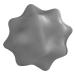 Foot massage balls |Foot massage ball trigger point ball |Foot roller balls spiky massage balls mobility ball massager |Depth tissue massager for myofascial relaxation and mobility Gray
