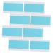 Didiseaon 8 Sheets Seamless Hair Extensions Tape in Extension Replacement Tape Hair Elastics for Women Tape Double Sided Tape for Hair Extension Lace Tape No Trace Miss Pu Wig 4x0.8cm Sky-blue