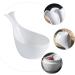 Zerodeko Sauce Dish Pasta Plate Serving Platters Glass Milk Jug Japanese Sushi Dish Fruit Containers Porcelain Tasting Dish Ceramic Sauce Plate Seasoning Ceramics White Dessert re-usable 17.00X11.00X6.00CM White - Buy Online on GoSupps.com