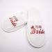 Oilmal Disposable Bridal House Shoes | Fluffy Wedding Slippers | Perfect Gift for Expectant Bridal Party | International Shipping Available - Buy Online on GoSupps.com