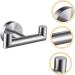 Alipis Coat Hook Black Hanger Outfit Hangers Bath Towel Hanger Bathroom Robe Towel Holder Hang Towel Heavy 9.8x5.8cm Silver - Buy Online on GoSupps.com