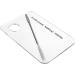 Ochine Professional Makeup Palette with Stainless Steel Spatula - Silver - Buy Online on GoSupps.com
