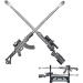 LONGTAO 2Pcs Wax Carving Tool Set | Metal Gun-shape Sculpting Tool with Holder | 6.3Inch - Buy Online on GoSupps.com