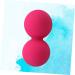 Ultechnovo Silicone Massage Ball Set - Extra Solid Full Body Peanut Massage Balls for Muscle Soreness Relief | Fitness & Wellness - Buy Online on GoSupps.com