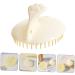 Frcolor Shampoo Massage Comb | Scalp Massager Hairbrush for Wet & Dry Use | 9.60x8.00x1.20cm | International Shipping Available - Buy Online on GoSupps.com